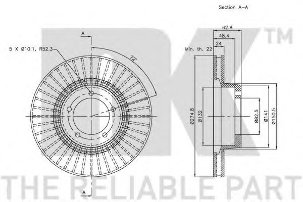 Disc frana 1