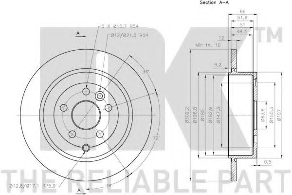 Disc frana 2