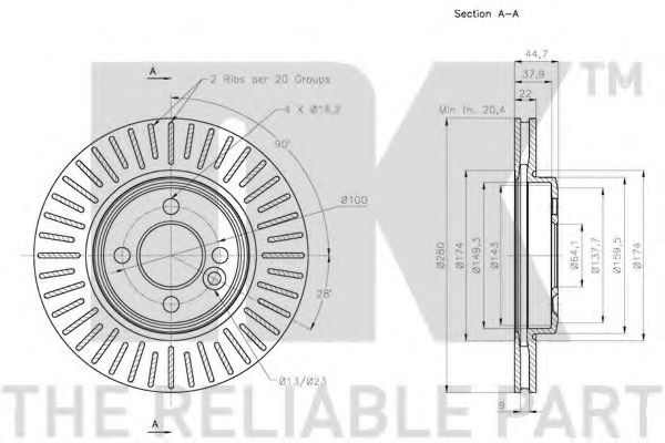 Disc frana 2