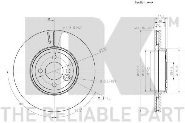 Disc frana 2