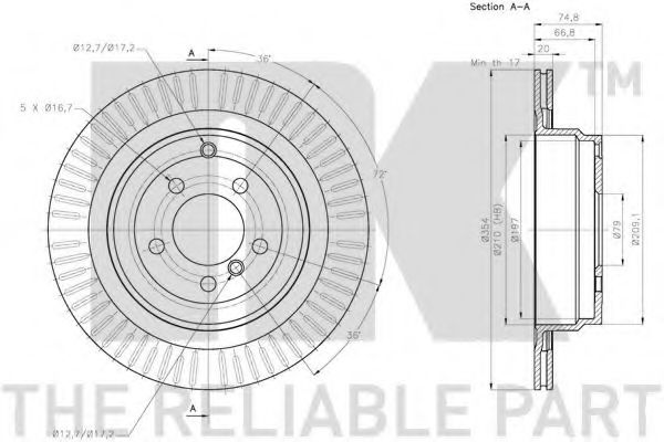 Disc frana 2