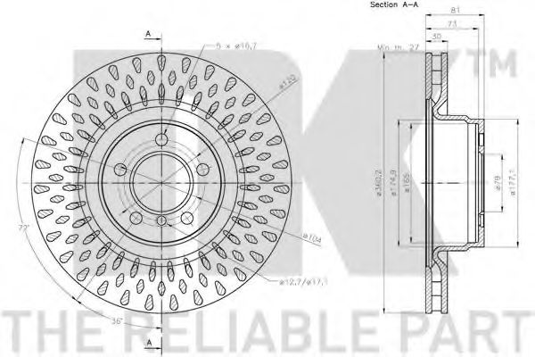 Disc frana 2