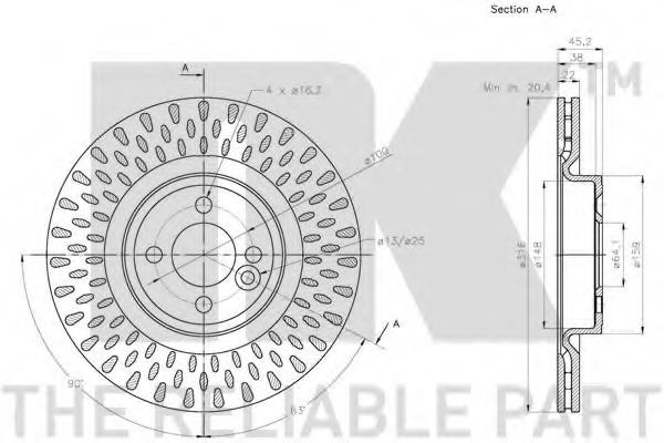 Disc frana 2