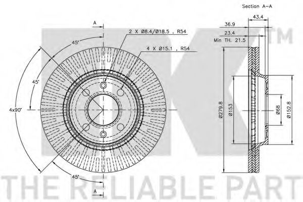 Disc frana 1