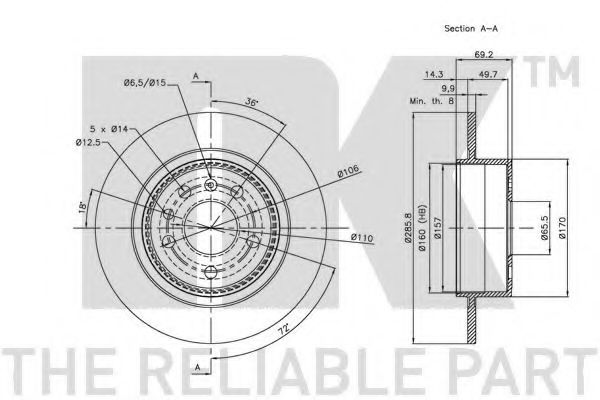 Disc frana 2