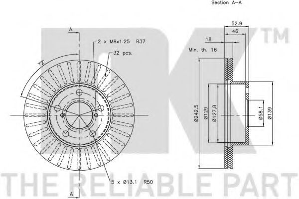 Disc frana 1