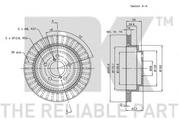 Disc frana 2