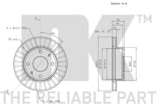 Disc frana 1