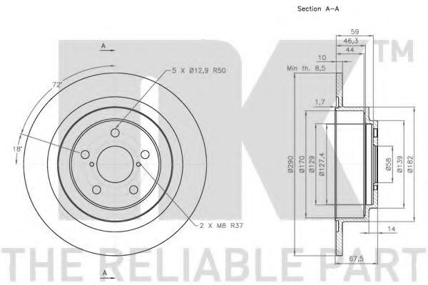 Disc frana 2