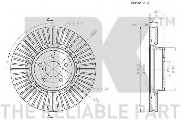 Disc frana 2