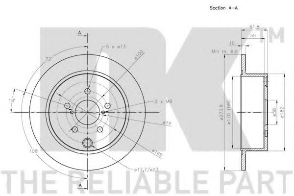 Disc frana 2