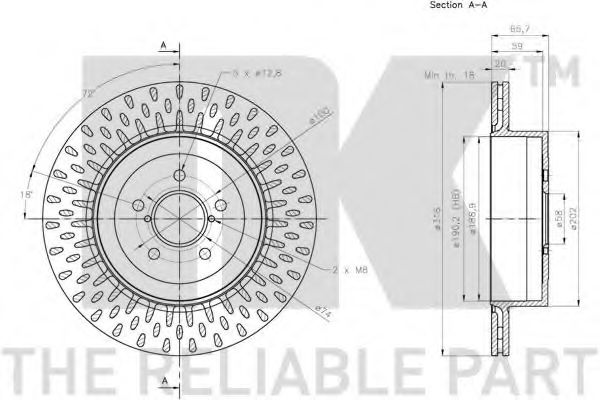 Disc frana 2