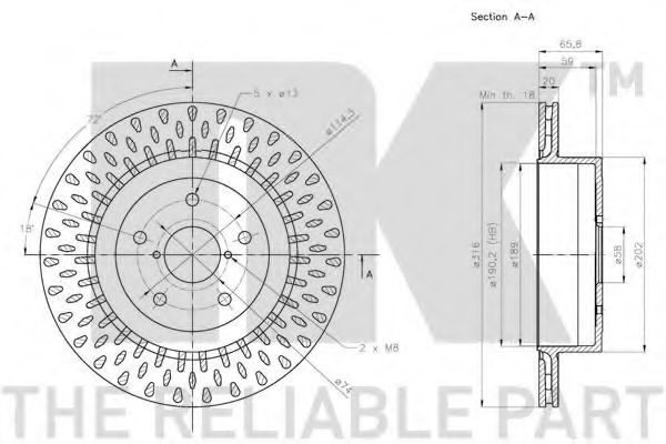 Disc frana 2