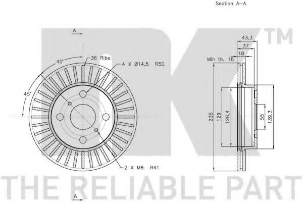 Disc frana 2