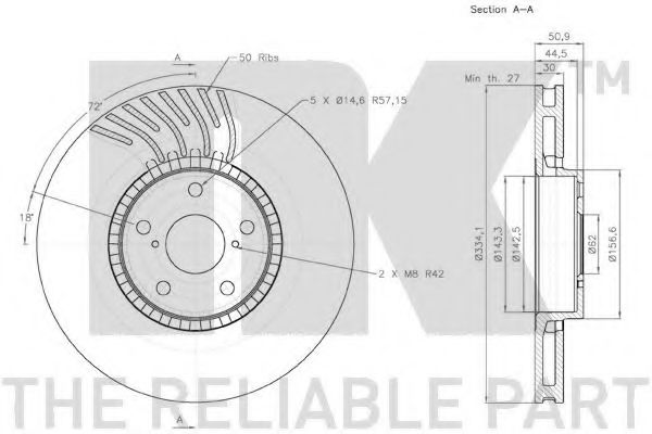 Disc frana 1