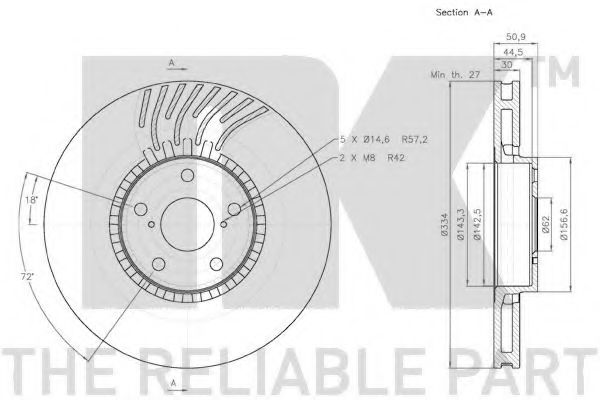 Disc frana 1