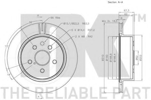 Disc frana 2