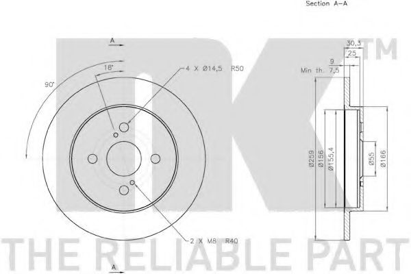Disc frana 1