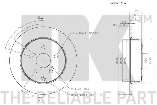 Disc frana 2