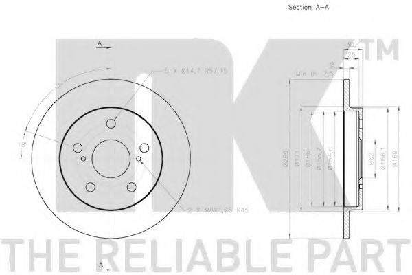 Disc frana 2