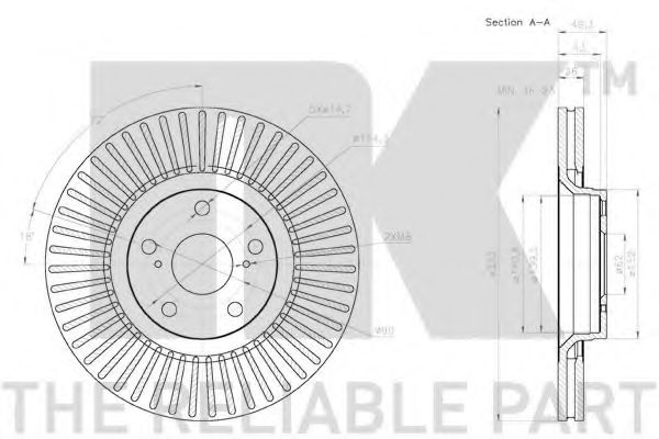 Disc frana 1