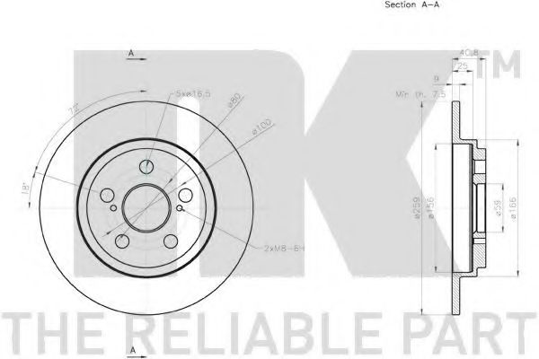 Disc frana 2