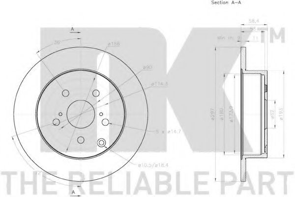 Disc frana 2