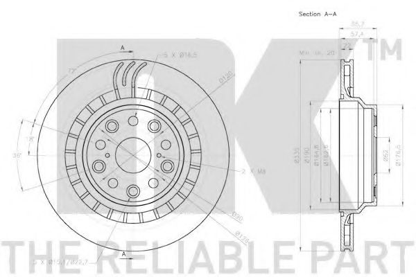 Disc frana 2