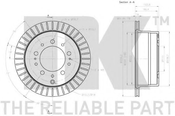 Disc frana 2