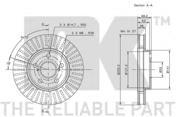 Disc frana 2