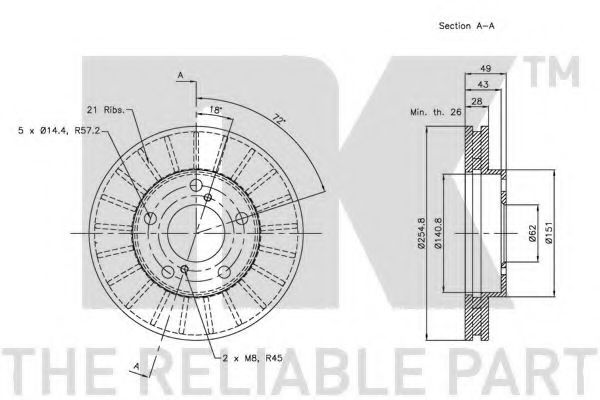 Disc frana 2