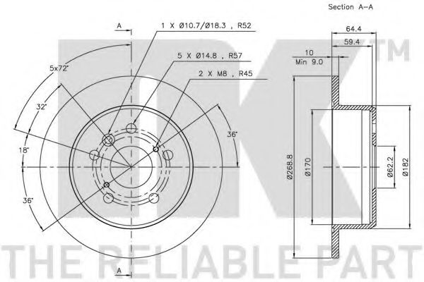 Disc frana 2