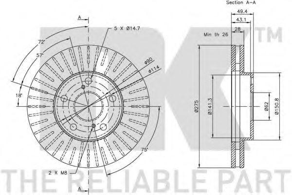 Disc frana 2