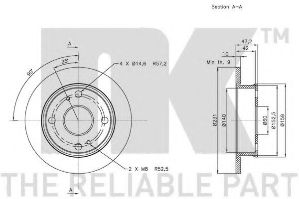 Disc frana 1