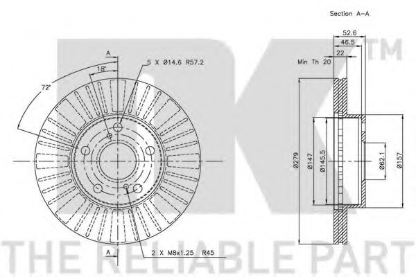 Disc frana 1