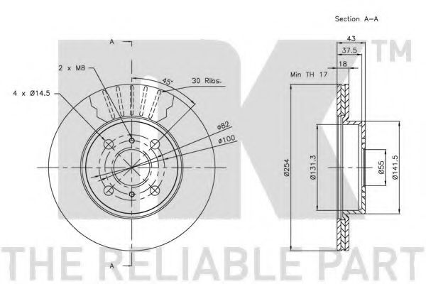 Disc frana 1