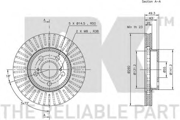 Disc frana 2