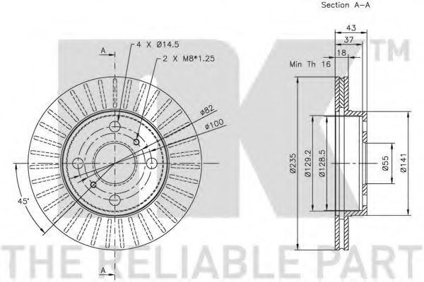 Disc frana 2