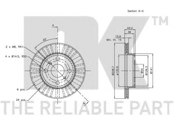 Disc frana 1