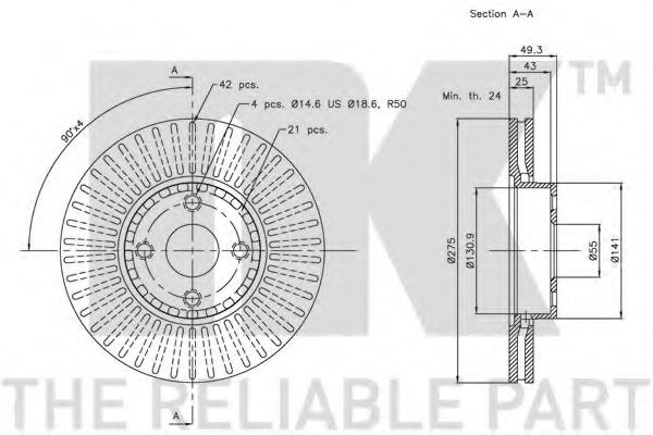 Disc frana 2