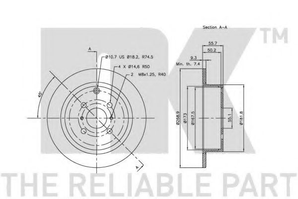 Disc frana 2