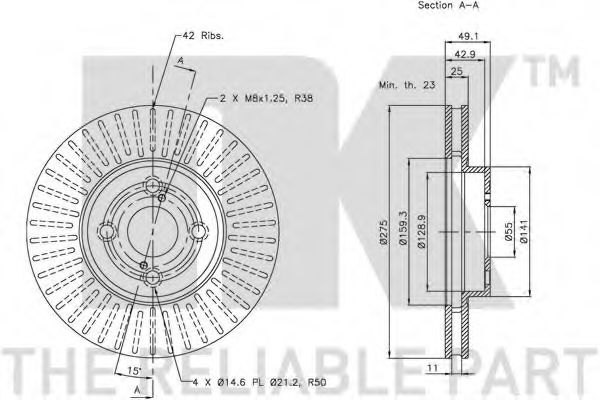 Disc frana 2