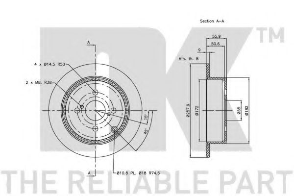 Disc frana 2