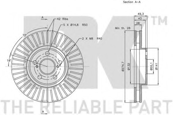 Disc frana 2