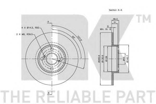 Disc frana 2