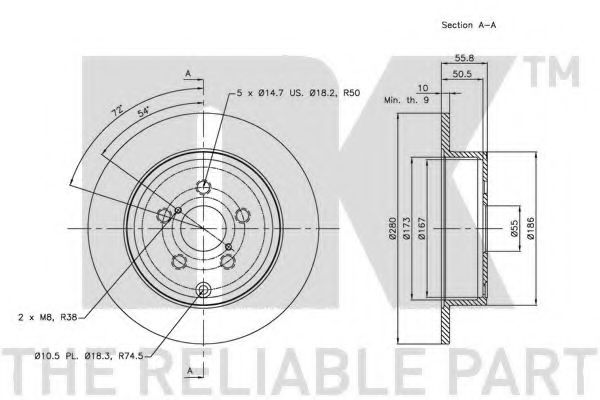 Disc frana 2