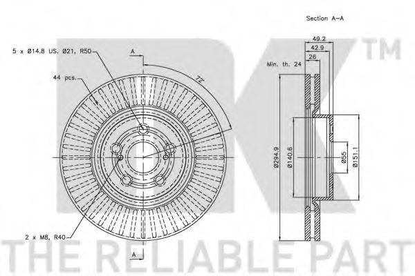 Disc frana 2