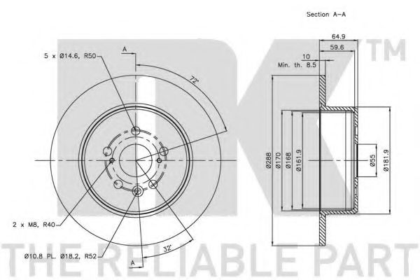 Disc frana 2
