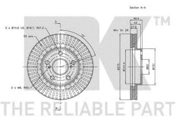 Disc frana 2