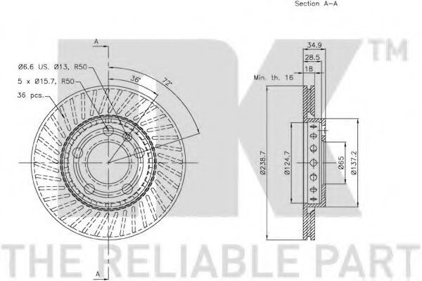 Disc frana 1